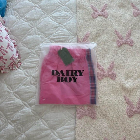 Hot Pink Dairy Boy Shorts new in packaging - Picture 1 of 5
